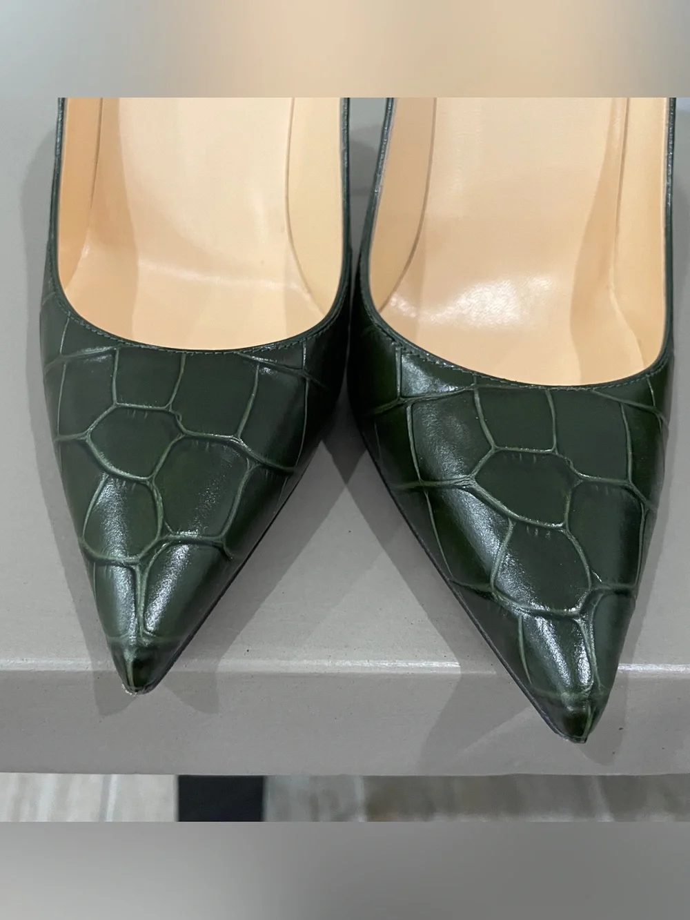 Green Christian Louboutin Kate 100 size 39